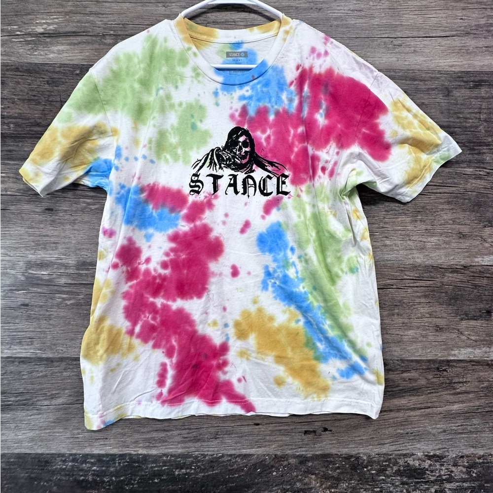 Stance Blue Tie-Dye Tee